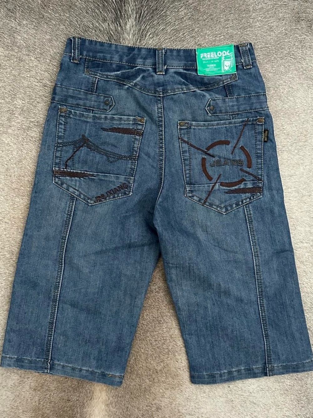 Men’s Blue Denim Shorts - Relaxed Fit